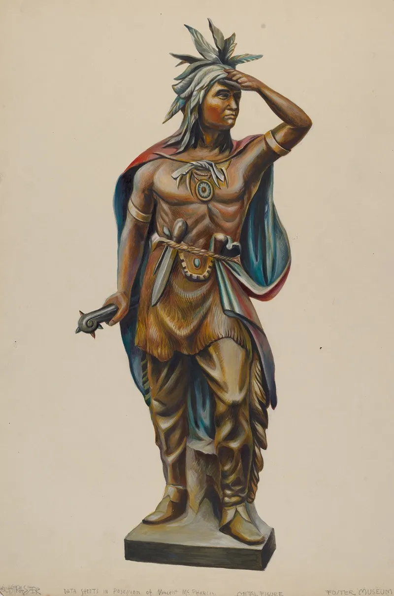 Cigar Store Indian 190