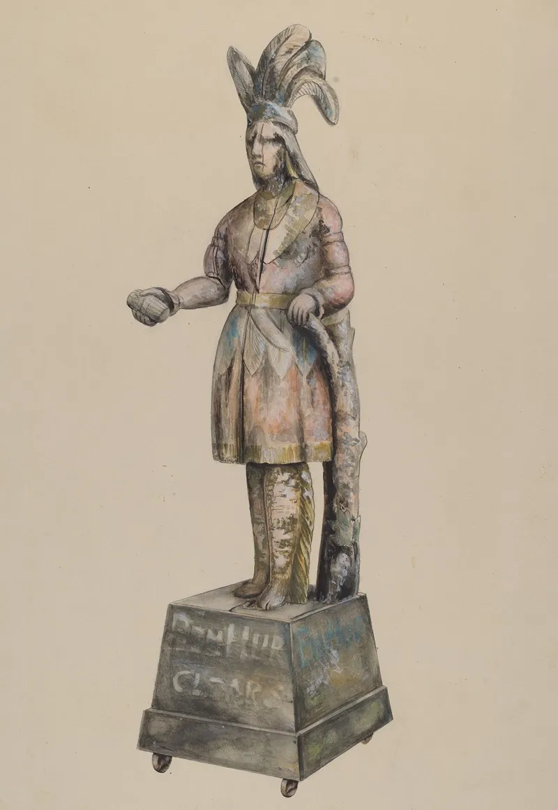 Cigar Store Indian 192