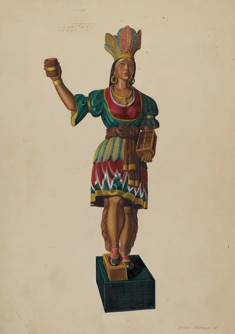 Cigar Store Indian 22