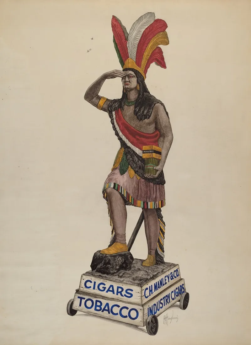 Cigar Store Indian 23