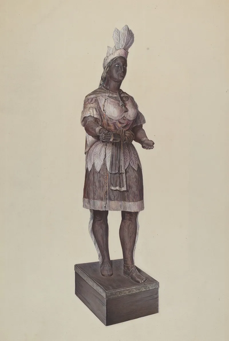 Cigar Store Indian 43