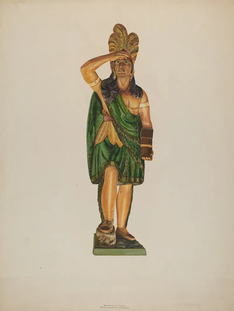 Cigar Store Indian 53