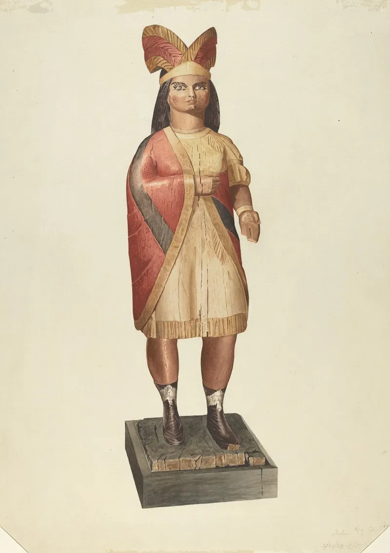 Cigar Store Indian 90