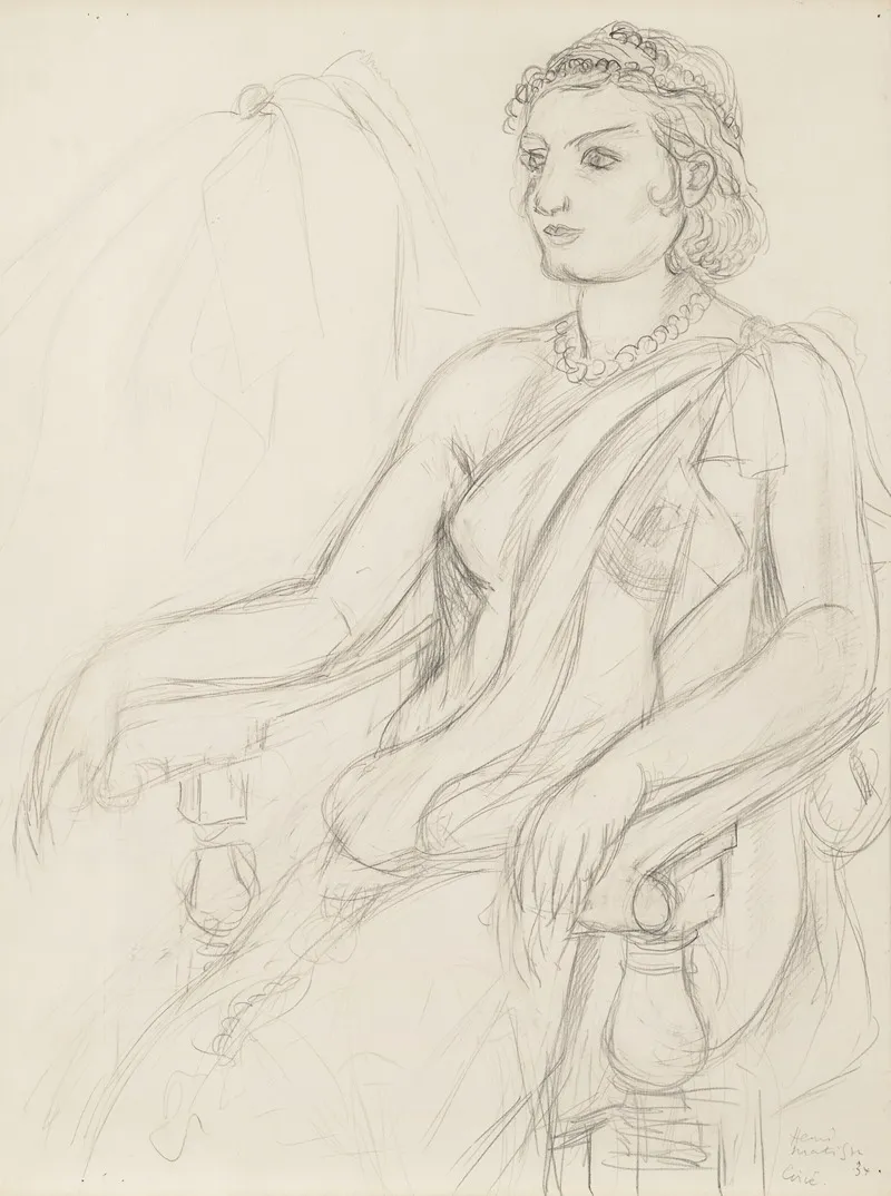 Circe 8 by Henri Matisse - Canvas Print