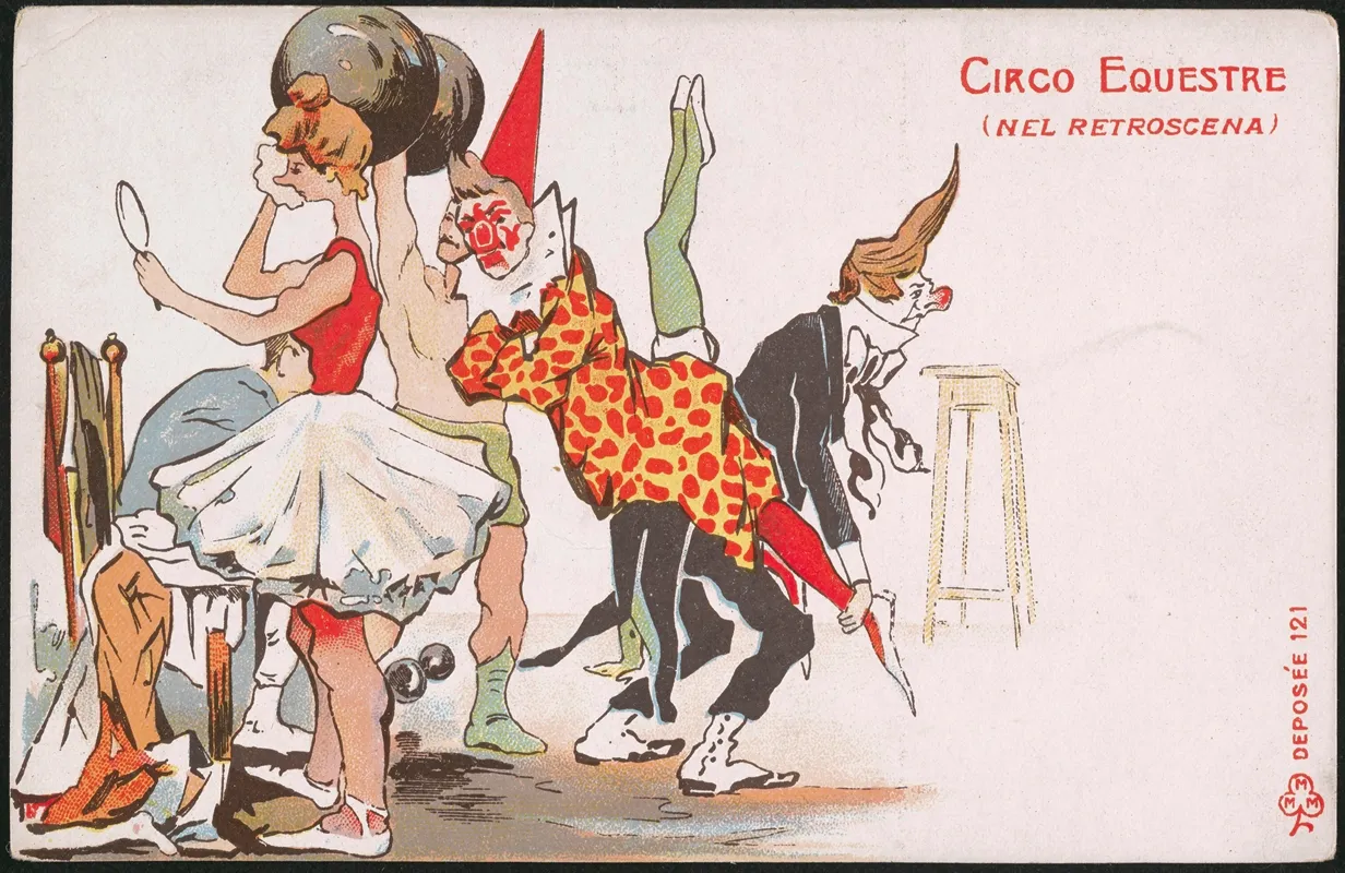 Circo Equestre Nel Retroscena