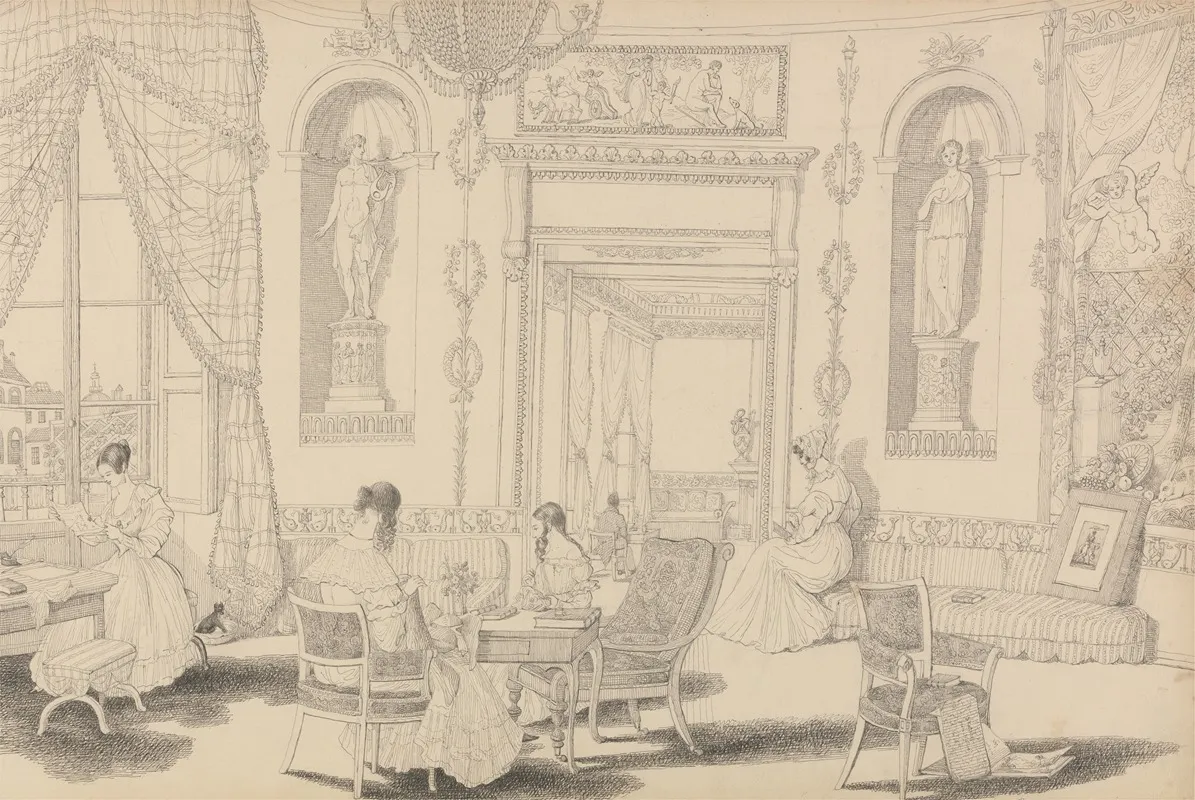 Circular Boudoir In Casino Pecori