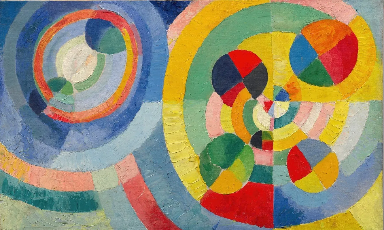 Circular Forms by Robert Delaunay - Canvas Print