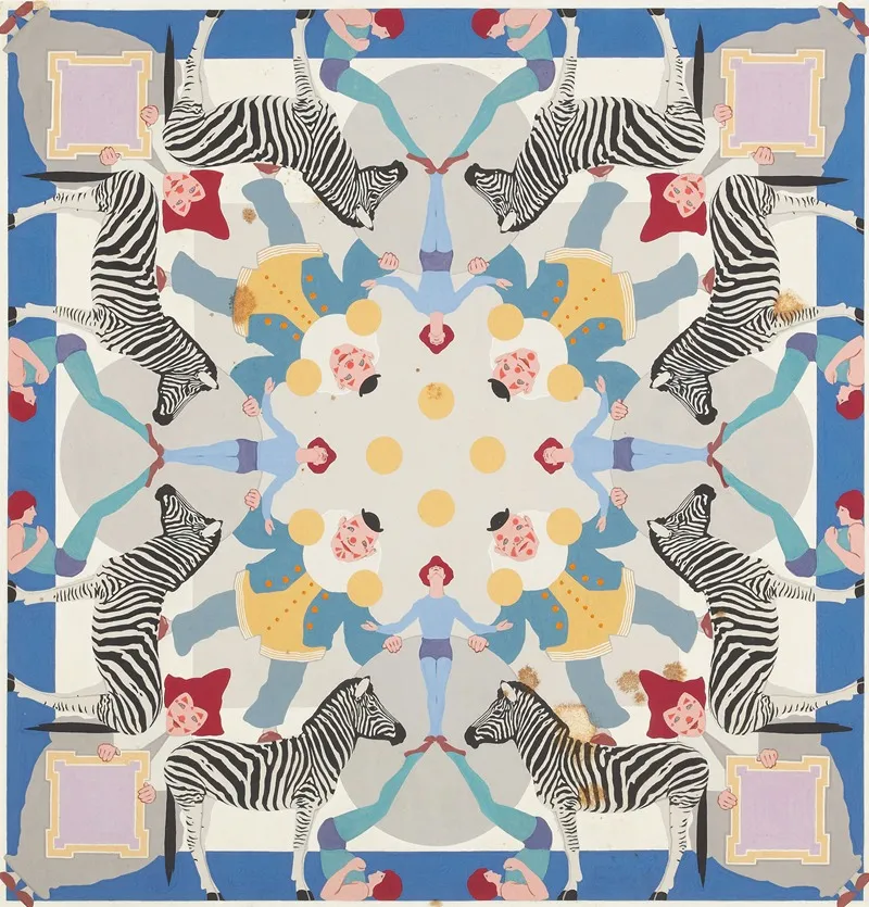 Circus Bed Quilt