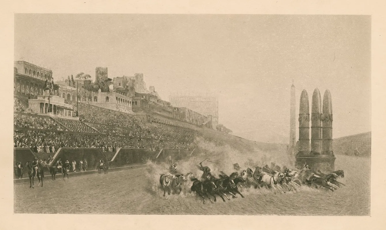 Circus Maximus by Jean-Léon Gérôme - Canvas Print