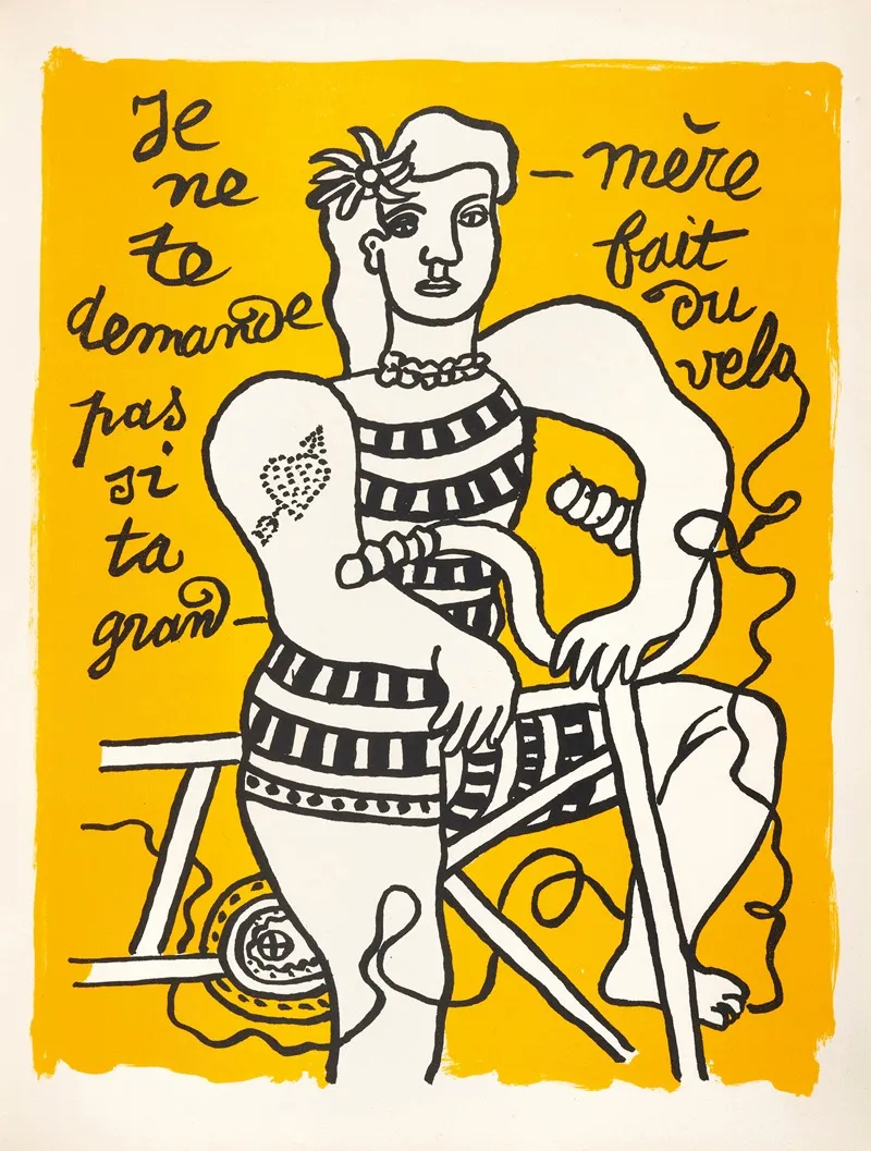 Cirque I by Fernand Léger - Canvas Print