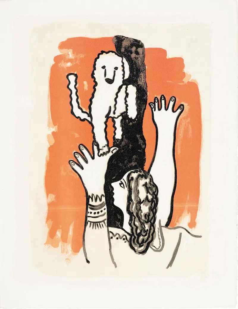 Cirque V by Fernand Léger - Canvas Print