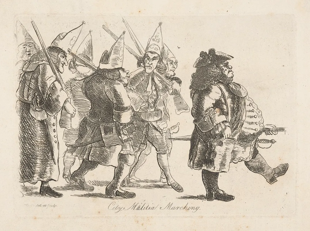 City Militia Marching