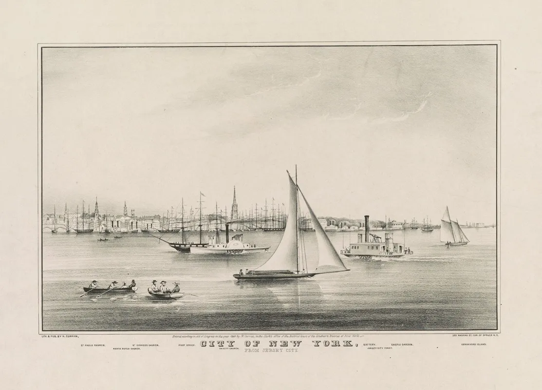 City Of New York From Jersey City