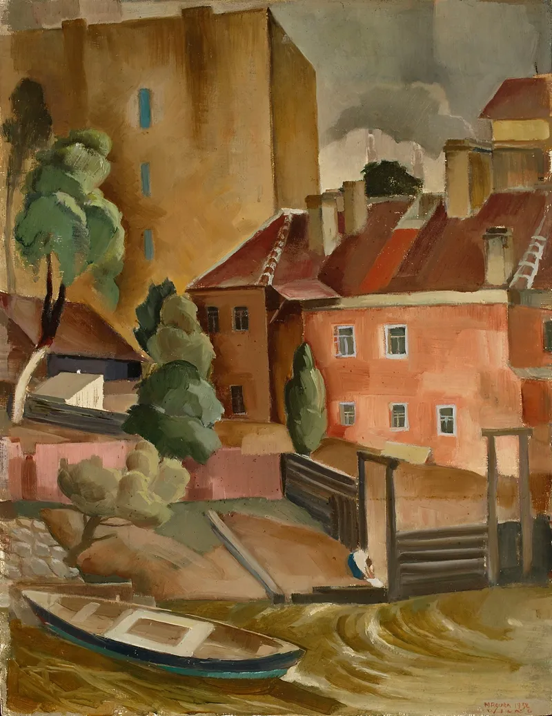 City by Michał Rouba - Canvas Print