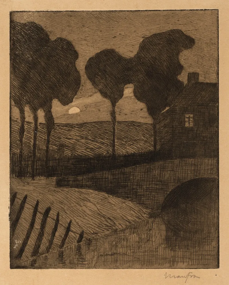 Clair De Lune Ou Vue De Paimpol