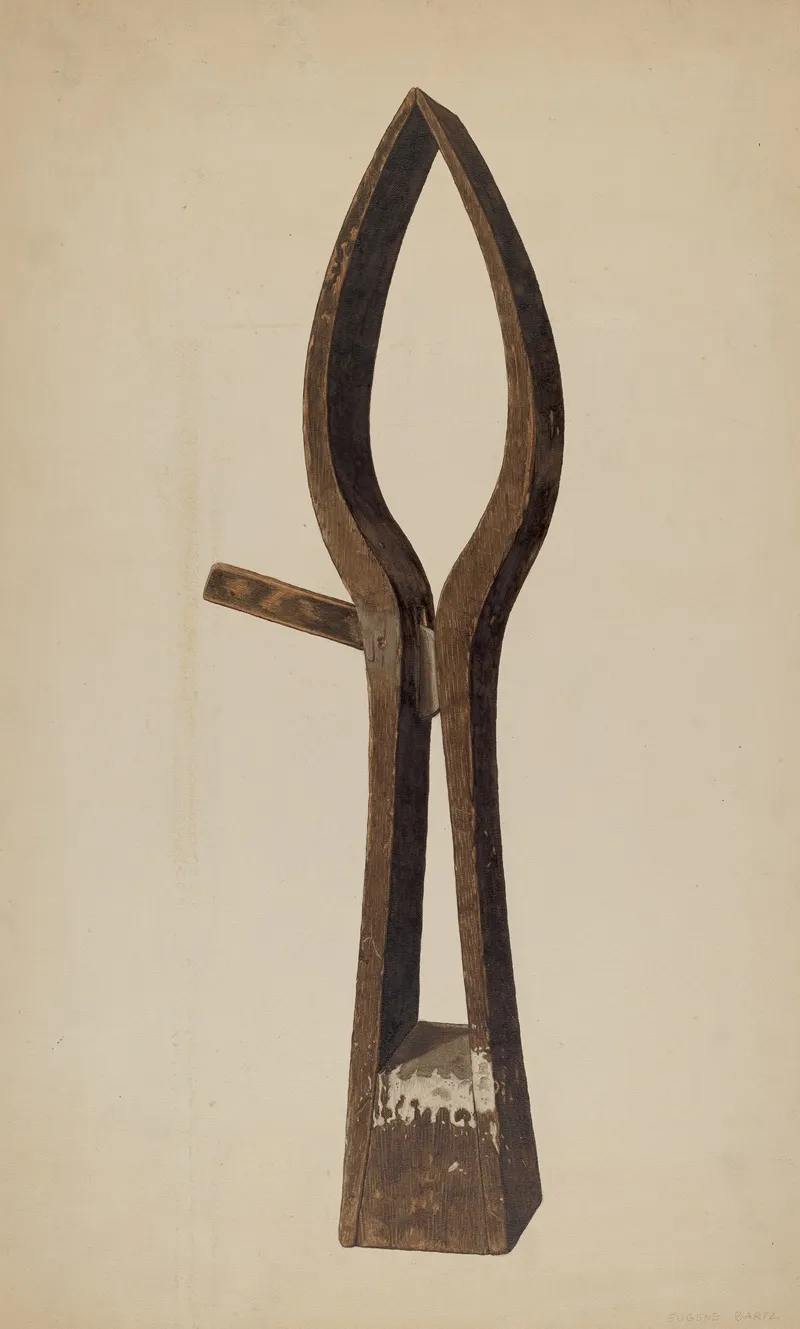 Clamp Jack by Eugene Bartz - Canvas Print