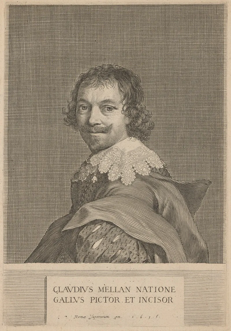 Claude Mellan French Painter And Engraver by Claude Mellan - Canvas Print