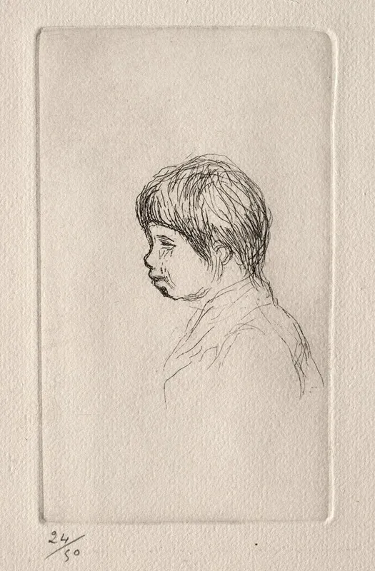 Claude Renoir The Artists Son In Profile 2