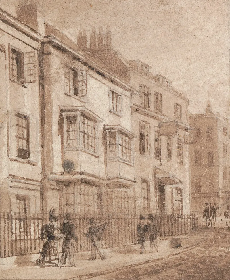 Clerkenwell Close by Thomas Hosmer Shepherd - Canvas Print