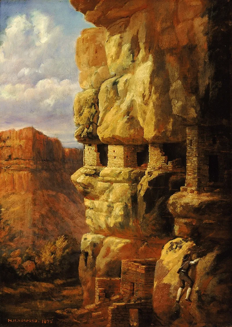 Cliff Houses On The Rio Mancos Colorado 2