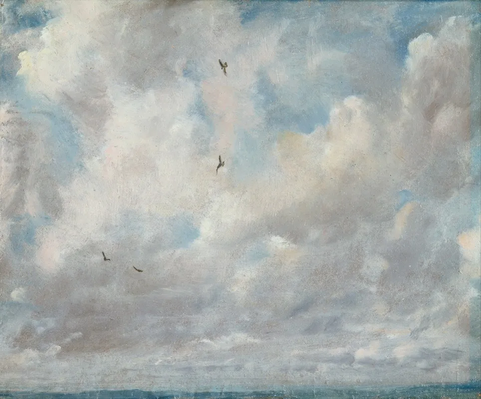 Cloud Study 2 by John Constable - Canvas Print