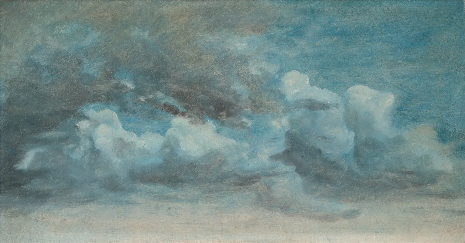Cloud Study 9 by Lionel Constable - Canvas Print