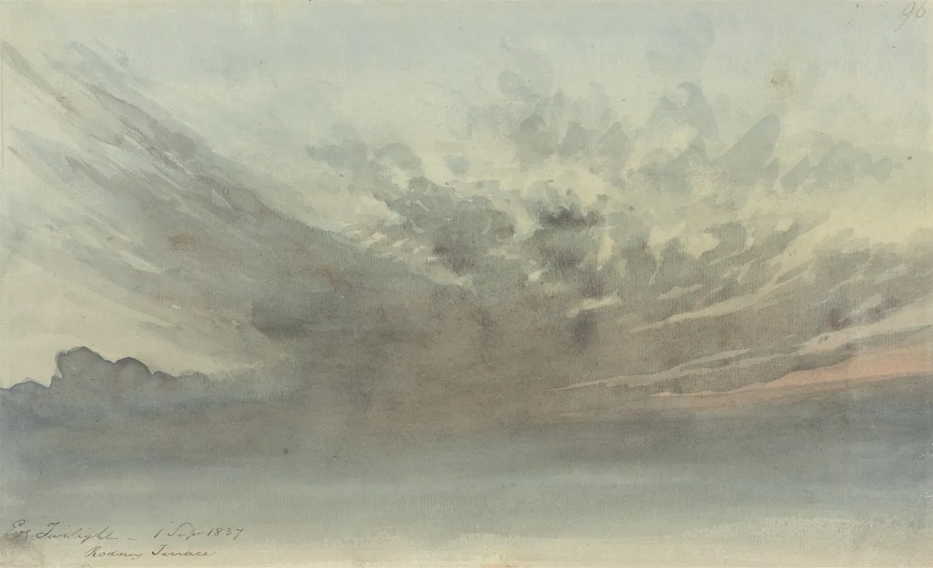 Cloud Study Evening Twilight Rodney Terrace