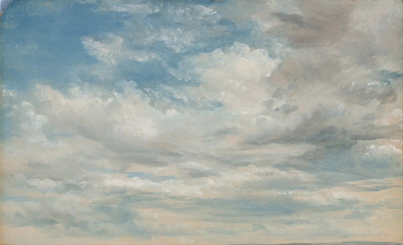 Clouds 2 by John Constable - Canvas Print