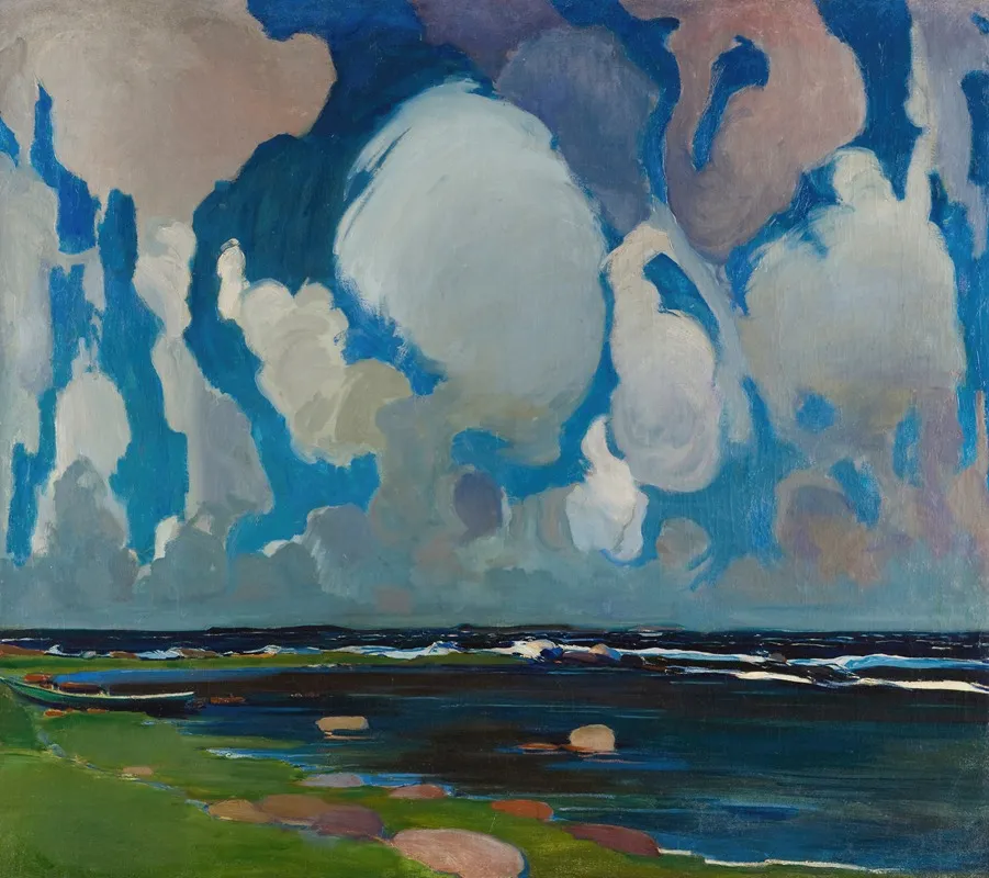 Clouds In Finland by Konrad Krzyżanowski - Canvas Print