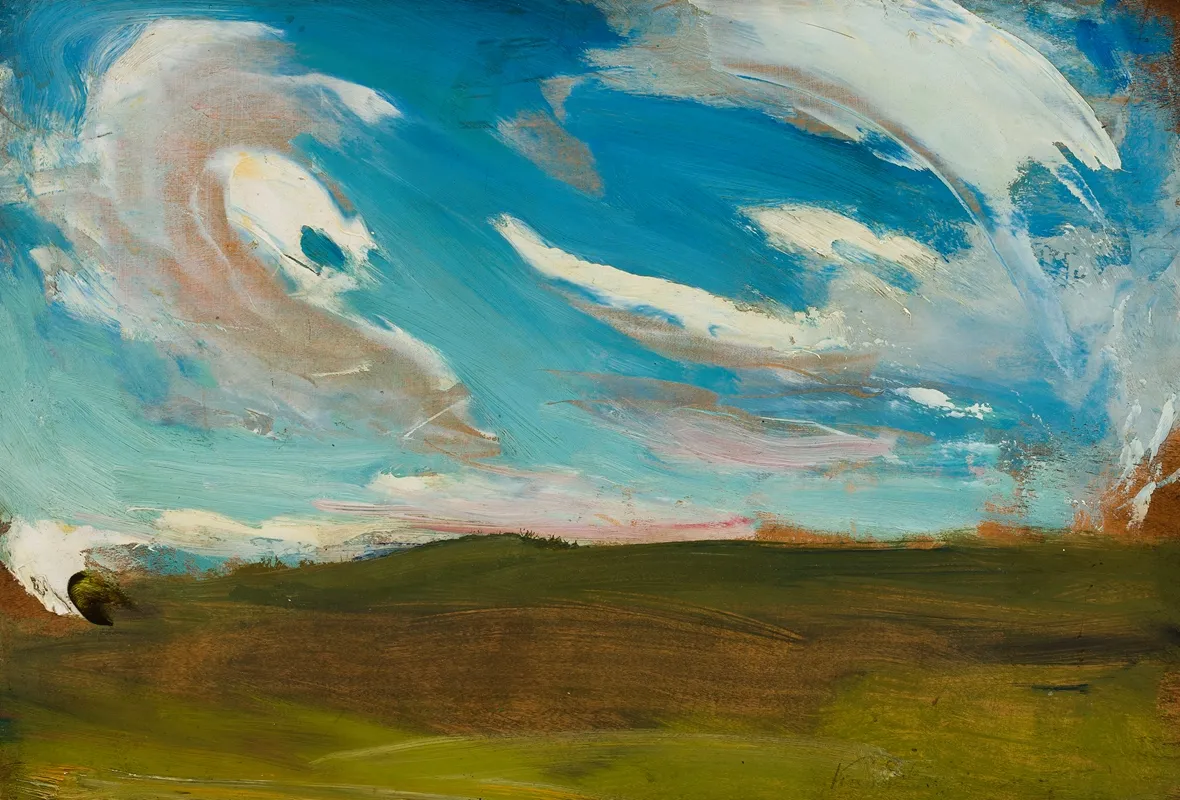 Clouds Sketch by Konrad Krzyżanowski - Canvas Print
