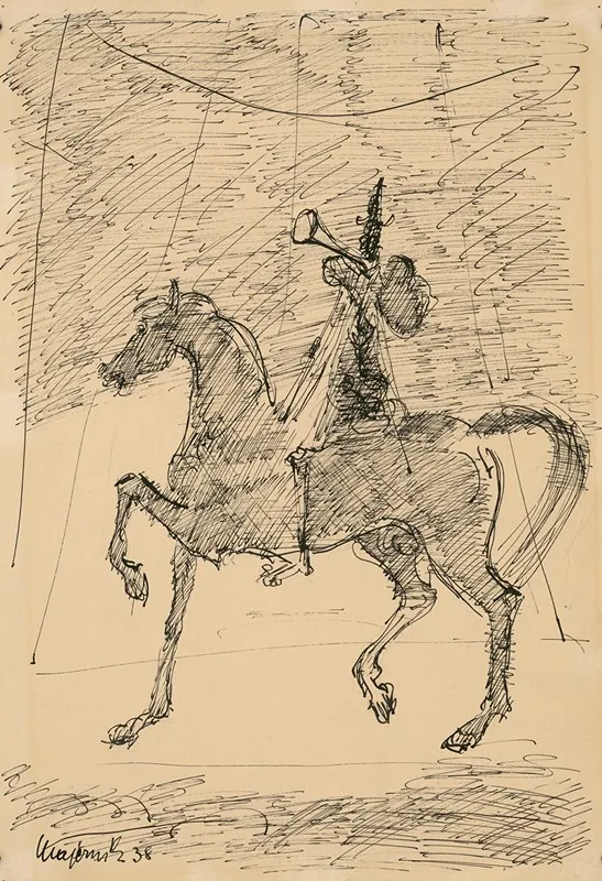 Clown On A Horse