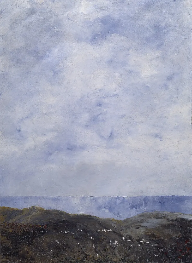 Coastal Landscape 12 by August Strindberg - Canvas Print