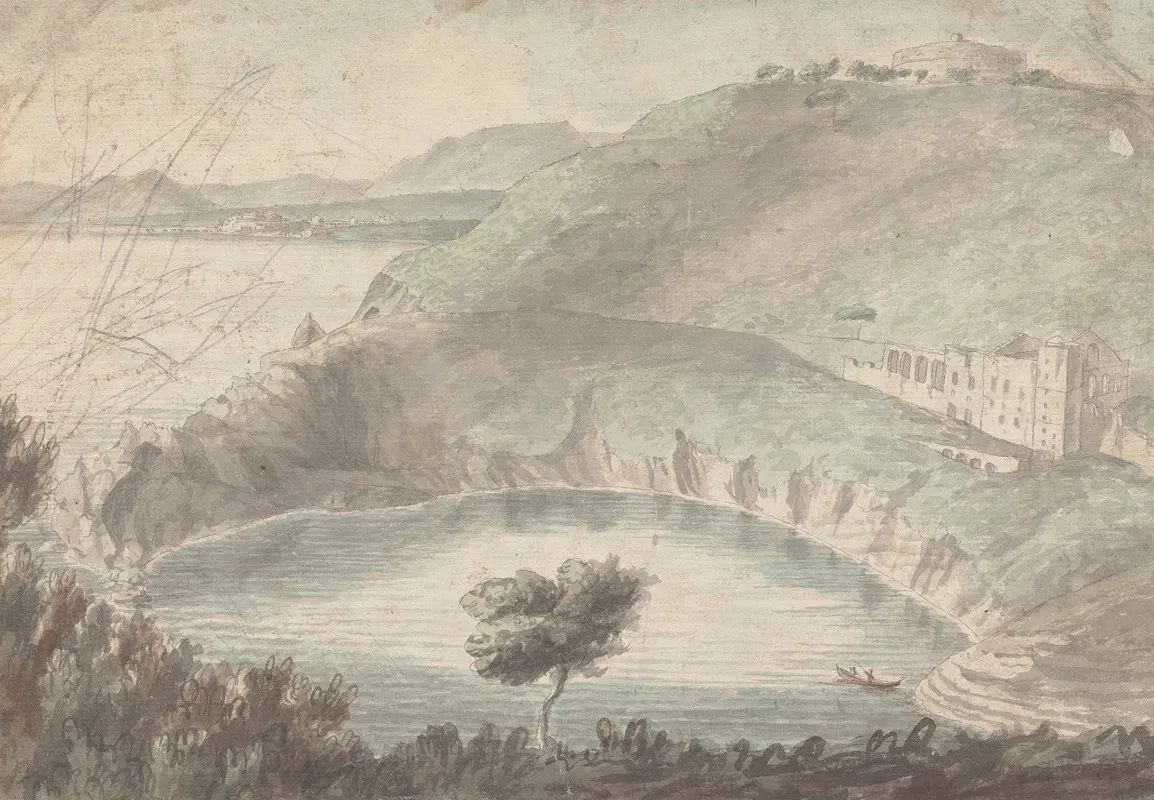 Coastal Landscape 8 by Henry Swinburne - Canvas Print