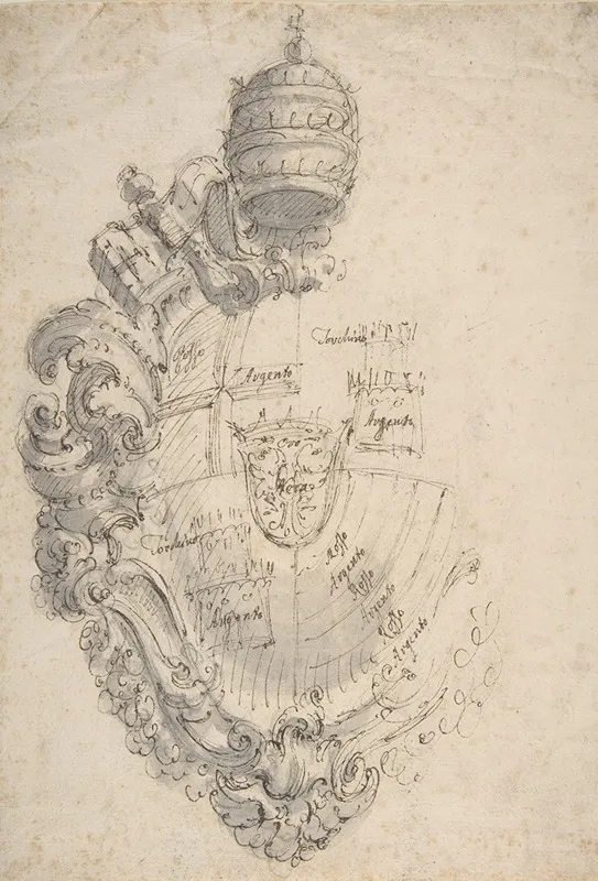Coat Of Arms Of Clement Xiii Rezzonico