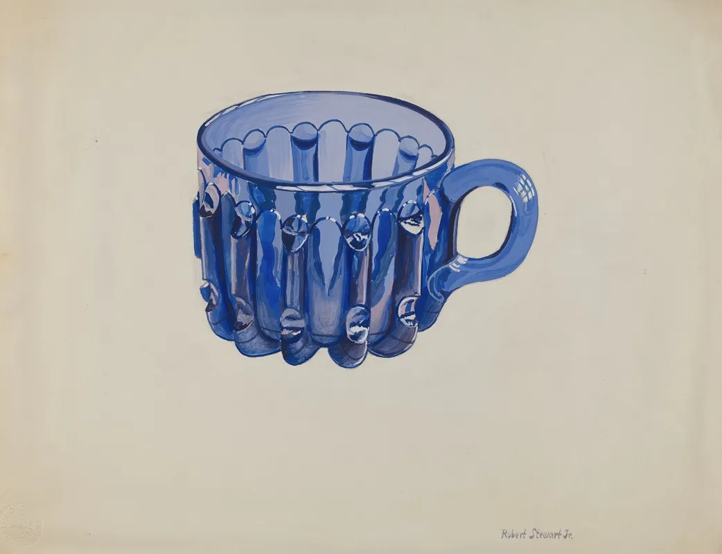 Cobalt Blue Cup