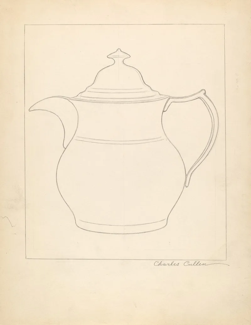 Coffee Pot by Charles Cullen - Canvas Print