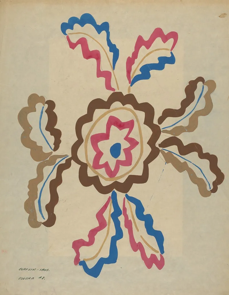 Colcha 10 by Majel G. Claflin - Canvas Print