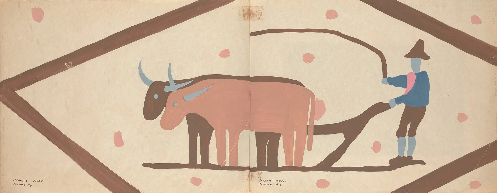 Colcha 14 by Majel G. Claflin - Canvas Print