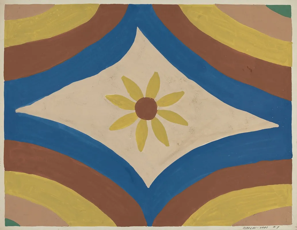 Colcha 16 by Majel G. Claflin - Canvas Print