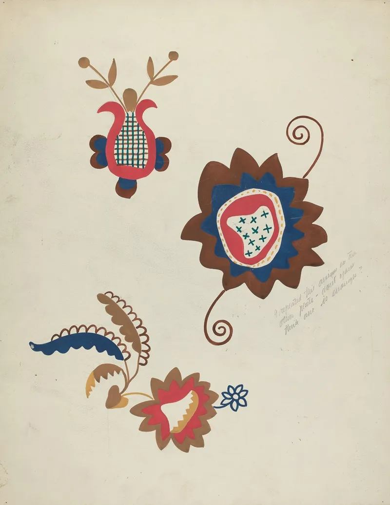 Colcha 21 by Majel G. Claflin - Canvas Print