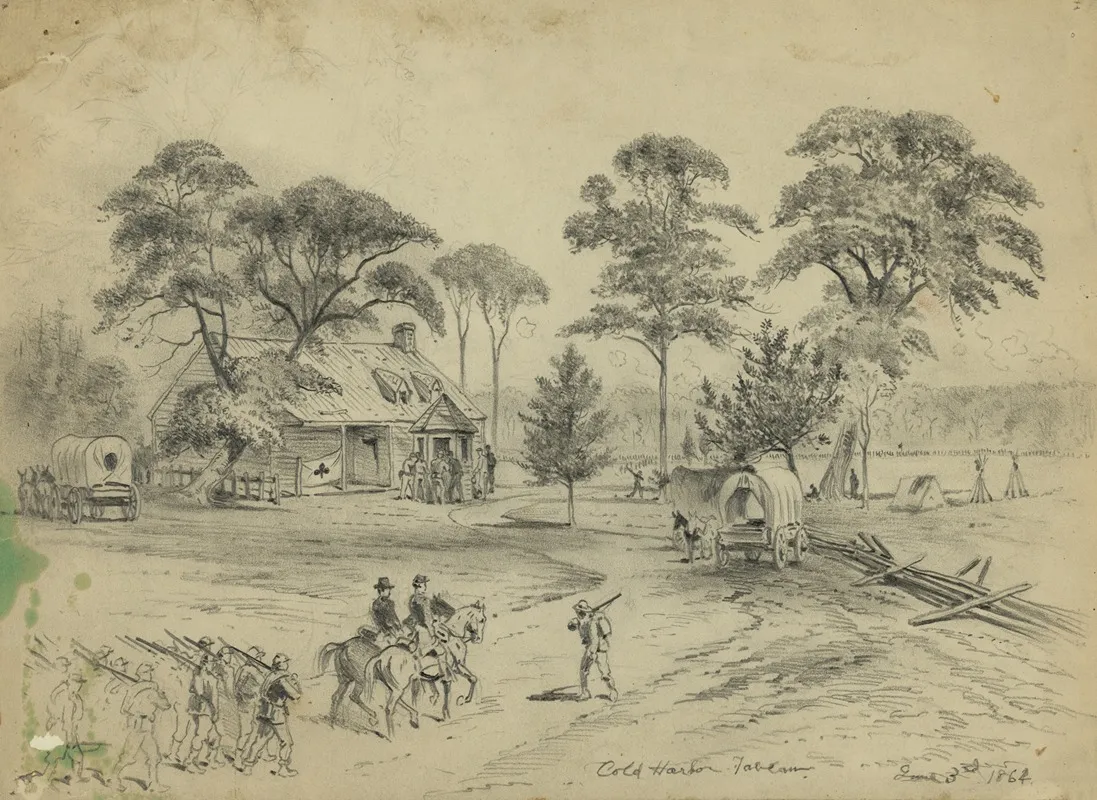 Cold Harbor Tavern June 3 1864