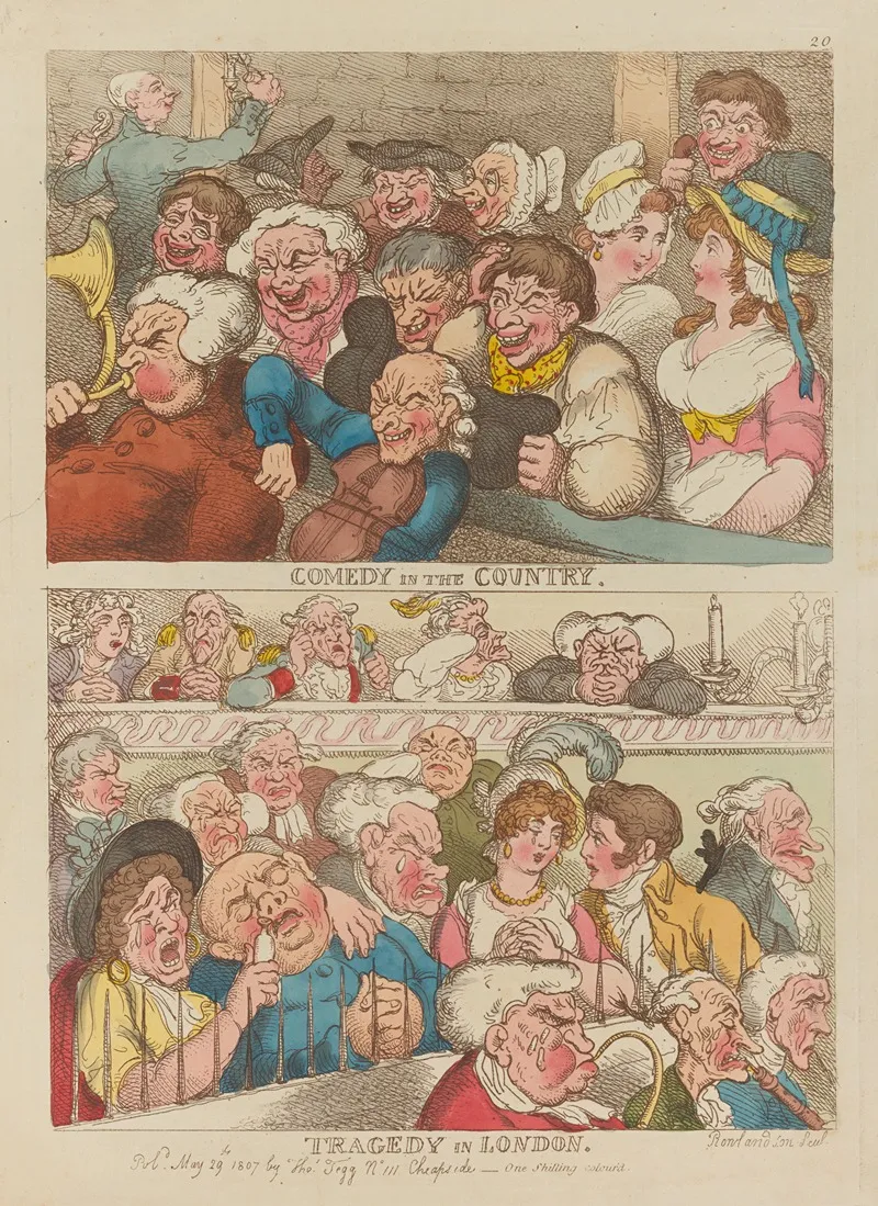 Comedy In The Country Tragedy In London