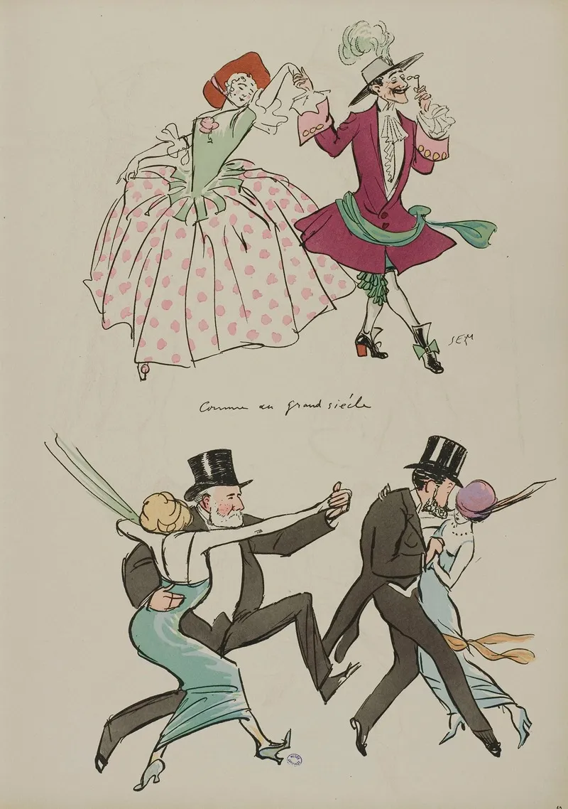 Comme Au Grand Siecle Comte Bruno De Boisgelin Paul Aumont Marquis Antoine De Gontaut Biron