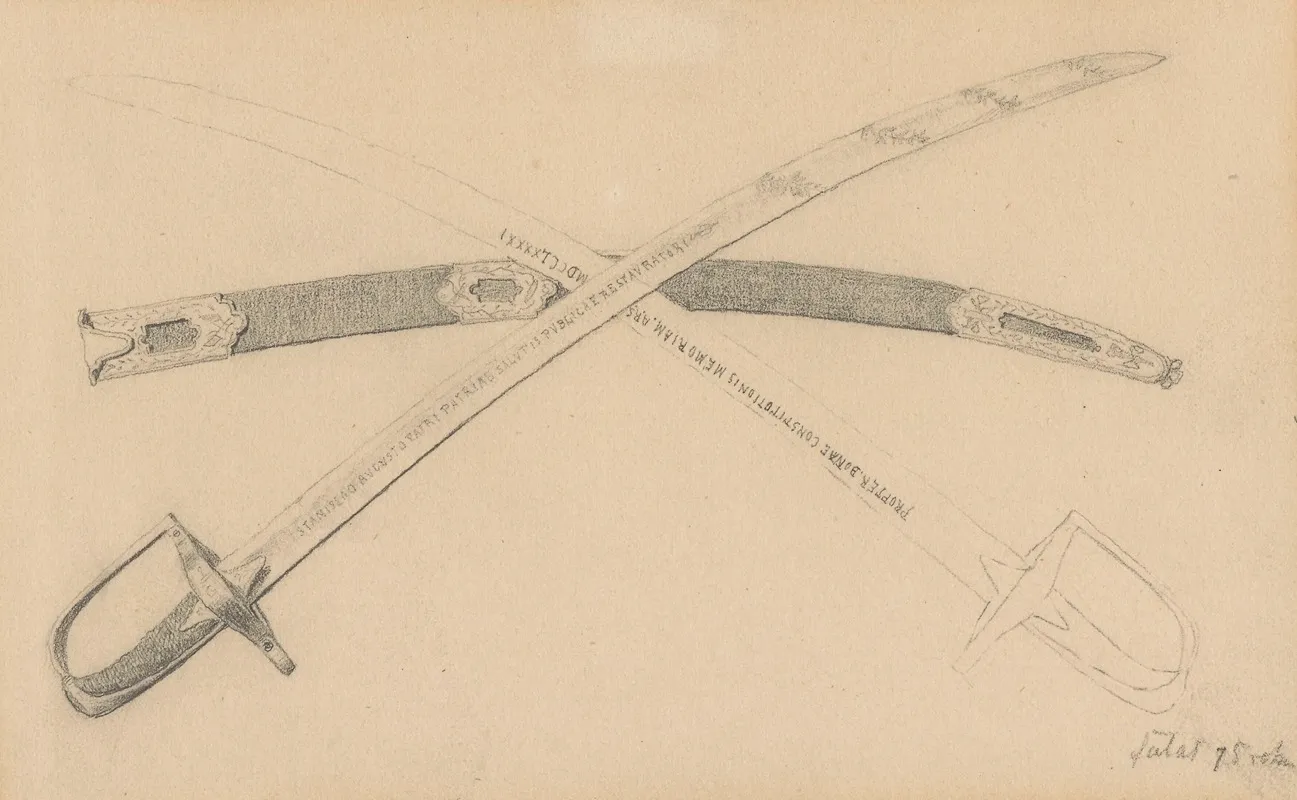 Commemorative Sabre On The Occasion Of The Adoption Of The Constitution Of May 3