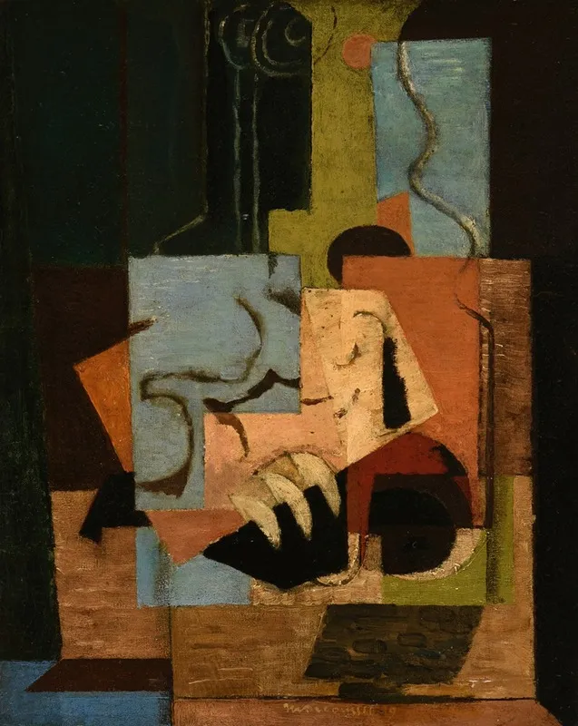 Composition 34 by Louis Marcoussis - Canvas Print