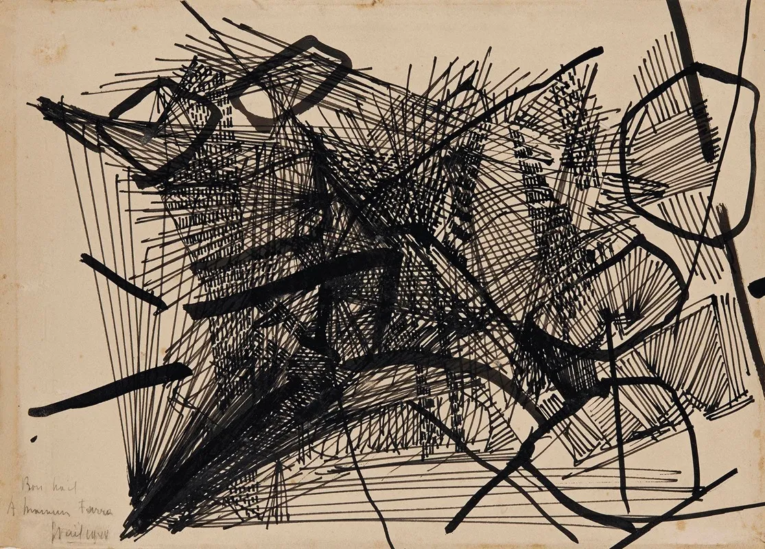 Composition 63 by Nicolas De Staël - Canvas Print