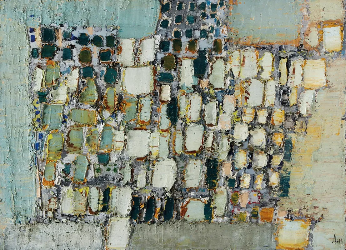 Composition 65 by Nicolas De Staël - Canvas Print