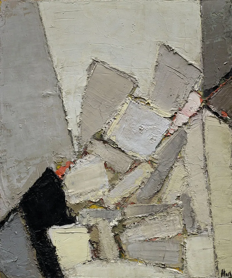 Composition 67 by Nicolas De Staël - Canvas Print