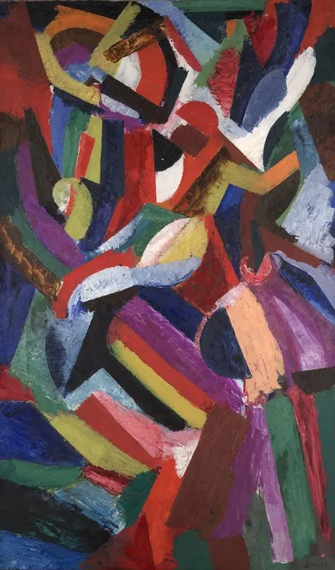 Composition Iii 2 by Patrick Henry Bruce - Canvas Print