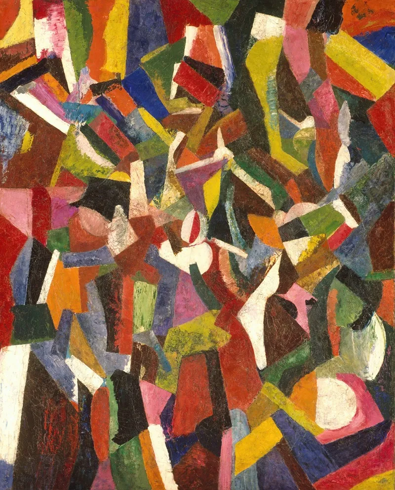 Composition Vi by Patrick Henry Bruce - Canvas Print